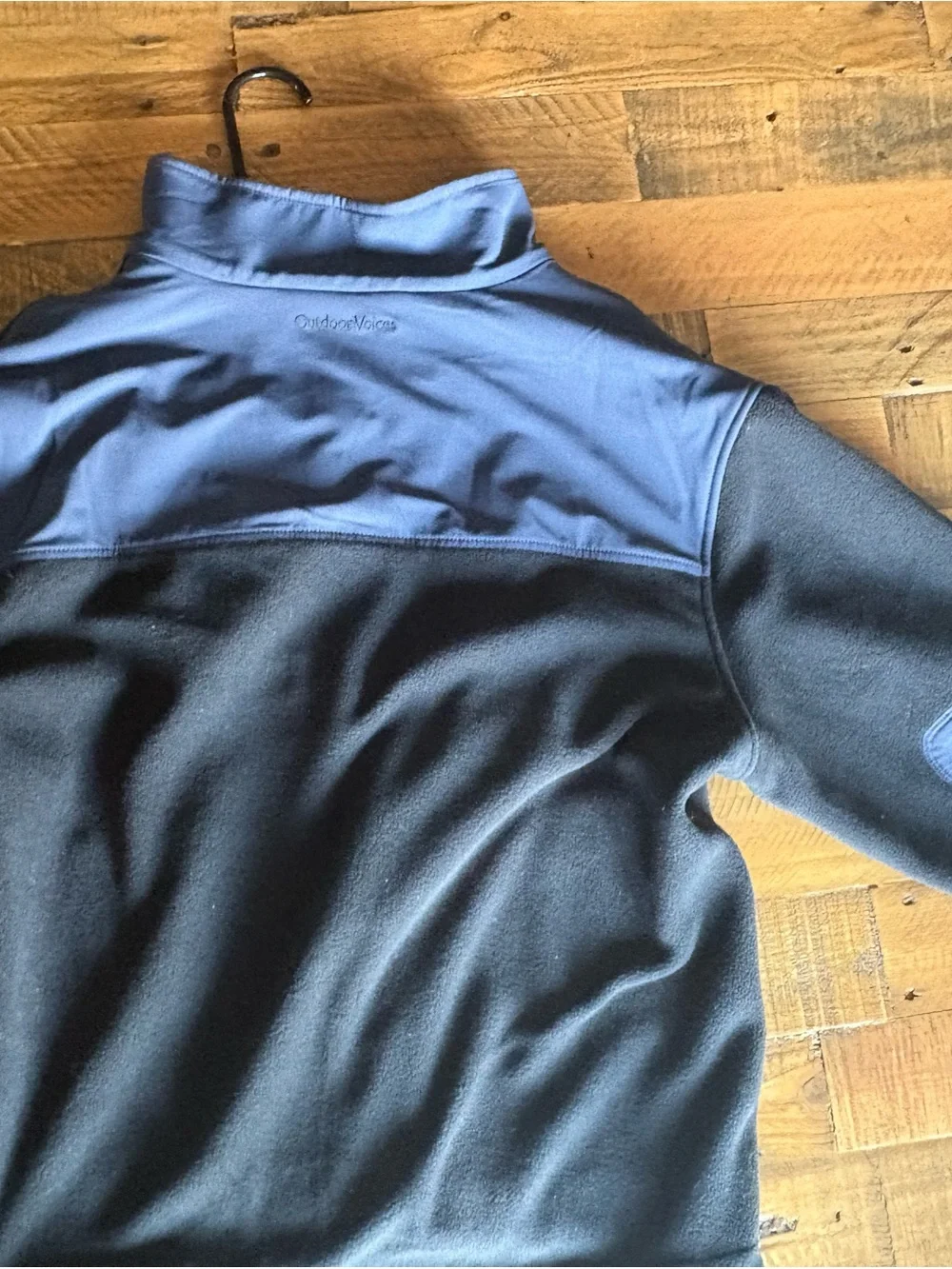 Outdoor Voices Black Fleece Jacket - Black